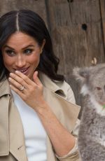 MEGHAN MARKLE at Taronga Zoo in Sydney 10/16/2018