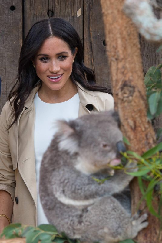 MEGHAN MARKLE at Taronga Zoo in Sydney 10/16/2018
