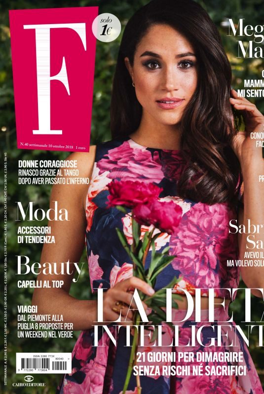 MEGHAN MARKLE in F Magazine, N.40 October 2018