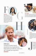 MEGHAN MARKLE in Vanidades Magazine, Chile October 2018