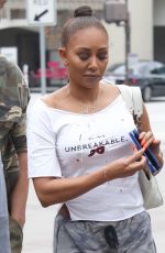 MELANIE BROWN Arrives at Aamerica
