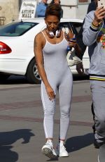 MELANIE BROWN Arrives at Americas Got Talent Champions in Pasadena 10/05/2018
