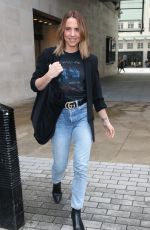 MELANIE CHISHOLM Arrives at BBC Studios in London 10/26/2018