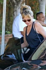 MELANIE GRIFFITH Out and About in West Hollywood 10/04/2018