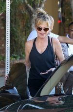 MELANIE GRIFFITH Out and About in West Hollywood 10/04/2018