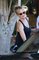 MELANIE GRIFFITH Out and About in West Hollywood 10/04/2018