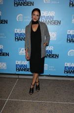 MELISSA FUMERO at Dear Evan Hansen Opening in Los Angeles 10/20/2018