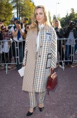 MELISSA GEORE at Hermes Show at Paris Fashion Week 09/29/2018