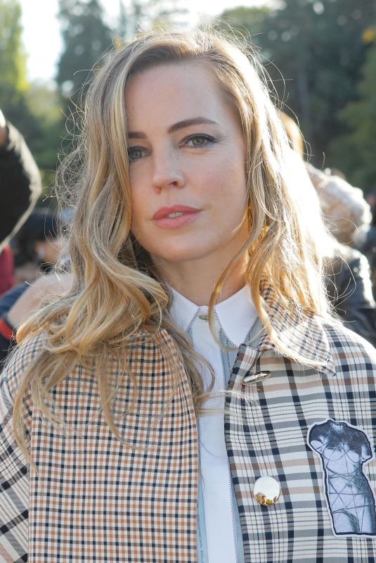 MELISSA GEORE at Hermes Show at Paris Fashion Week 09/29/2018