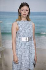 MIA GOTH at Chanel Show at Paris Fashion Week 10/02/2018