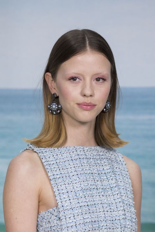 MIA GOTH at Chanel Show at Paris Fashion Week 10/02/2018
