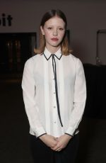 MIA GOTH at Suspiria London Bafta Screening in London 10/15/2018
