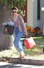MICHELLE MONAGHAN Out and About in Los Feliz 10/26/2018