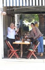 MICHELLE MONAGHAN Out and About in Los Feliz 10/26/2018