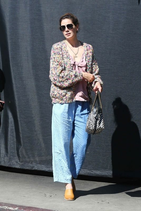 MICHELLE MONAGHAN Out and About in Los Feliz 10/26/2018