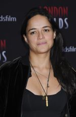 MICHELLE RODRIGUEZ at London Fields Premiere in London 10/25/2018