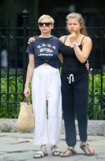 MICHELLE WILLIAMS Out and About in New York 10/04/2018