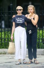 MICHELLE WILLIAMS Out and About in New York 10/04/2018