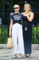 MICHELLE WILLIAMS Out and About in New York 10/04/2018