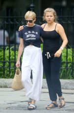 MICHELLE WILLIAMS Out and About in New York 10/04/2018