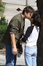 MILA KUNIS and Ashton Kutcher Out Kissing in Los Angeles 10/05/2018