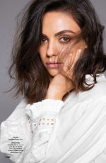 MILA KUNIS in Cosmopolitan Magazines, Russia, Turkey, Sri Lanka September 2018