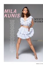 MILA KUNIS in Cosmopolitan Magazines, Russia, Turkey, Sri Lanka September 2018
