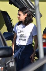 MILA KUNIS Out and About in Burbank 10/29/2018