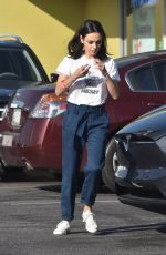 MILA KUNIS Out and About in Burbank 10/29/2018