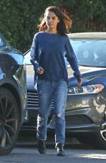 MILA KUNIS Out for Coffees in Los Angeles 10/16/2018