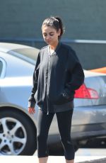 MILA KUNIS Out for Lunch in Los Angeles 10/02/2018