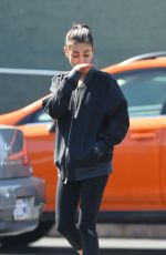 MILA KUNIS Out for Lunch in Los Angeles 10/02/2018