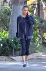 MILA KUNIS Out in Los Angeles 10/03/2018