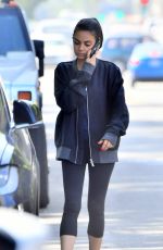 MILA KUNIS Out in Los Angeles 10/03/2018