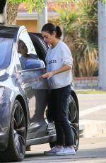MILA KUNIS Out in Los Angeles 10/12/2018