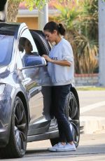 MILA KUNIS Out in Los Angeles 10/12/2018