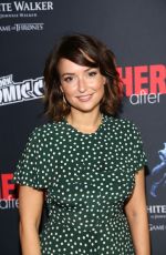 MILANA VAYNTRUB at Heroes After Dark Panel at New York Comic-con 10/05/2018