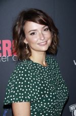 MILANA VAYNTRUB at Heroes After Dark Panel at New York Comic-con 10/05/2018