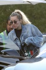 MILEY CYRUS Leaves Nobu in Malibu 09/30/2018