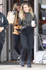 MILEY CYRUS Shopping at Hankie Babies in Studio City 10/13/2018