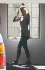 MINKA KELLY Workout at a Gym in Los Angeles 10/01/2018