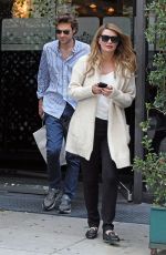 MISCHA BARTON Leaves Mr Chow in Beverly Hills 10/15/2018