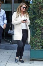 MISCHA BARTON Leaves Mr Chow in Beverly Hills 10/15/2018