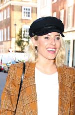 MOLLIE KING Out and About in London 10/19/2018