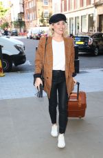 MOLLIE KING Out and About in London 10/19/2018