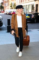 MOLLIE KING Out and About in London 10/19/2018
