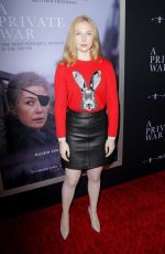 MOLLY QUINN at A Private War Premiere in Los Angeles 10/24/2018