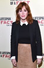 MOLLY RINGWALD at Lifespan of a Fact Broadway Opening Night in New York 10/18/2018