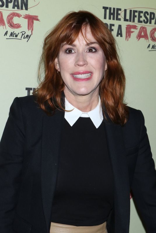 MOLLY RINGWALD at Lifespan of a Fact Broadway Opening Night in New York 10/18/2018