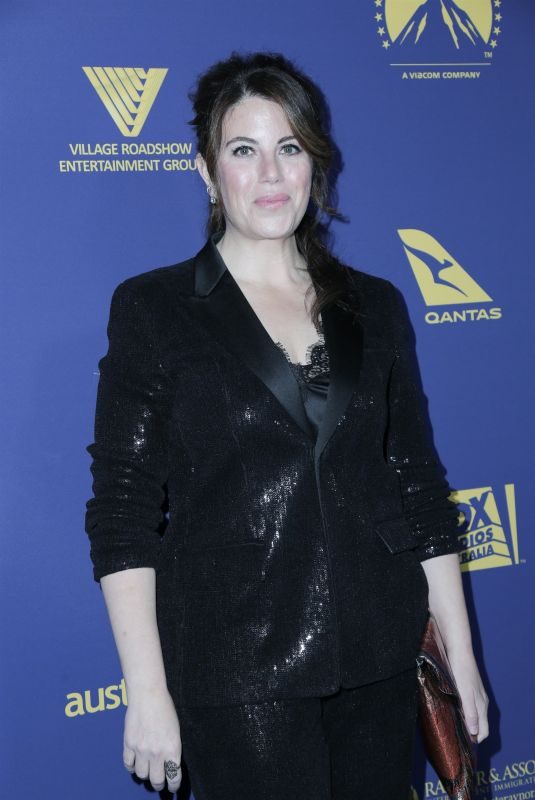 MONICA LEWINSKY at Australians in Film Awards in Los Angeles 10/24/2018